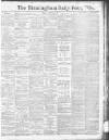 Birmingham Daily Post Monday 01 November 1915 Page 1
