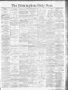 Birmingham Daily Post Saturday 20 November 1915 Page 1