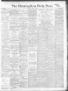 Birmingham Daily Post Monday 10 April 1916 Page 1