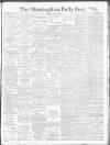 Birmingham Daily Post Monday 24 July 1916 Page 1