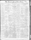 Birmingham Daily Post Saturday 26 August 1916 Page 1