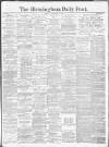 Birmingham Daily Post Monday 11 September 1916 Page 1
