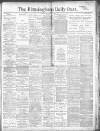 Birmingham Daily Post Tuesday 10 October 1916 Page 1