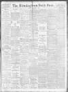 Birmingham Daily Post Tuesday 05 December 1916 Page 1