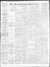 Birmingham Daily Post Wednesday 13 December 1916 Page 1