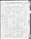 Birmingham Daily Post Saturday 17 February 1917 Page 1