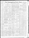 Birmingham Daily Post Tuesday 13 March 1917 Page 1