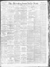Birmingham Daily Post Wednesday 11 July 1917 Page 1