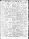 Birmingham Daily Post Thursday 31 January 1918 Page 1