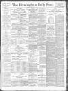 Birmingham Daily Post Friday 01 February 1918 Page 1