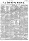 Bristol Mercury Saturday 09 January 1858 Page 1