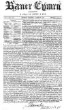 Baner ac Amserau Cymru Wednesday 28 October 1857 Page 1