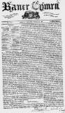 Baner ac Amserau Cymru Wednesday 27 October 1858 Page 1