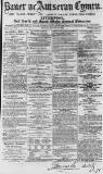 Baner ac Amserau Cymru Wednesday 28 March 1860 Page 1