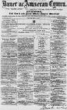 Baner ac Amserau Cymru Wednesday 01 August 1860 Page 1