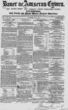 Baner ac Amserau Cymru Wednesday 01 May 1861 Page 1