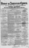 Baner ac Amserau Cymru Wednesday 04 December 1861 Page 1