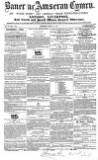 Baner ac Amserau Cymru Wednesday 30 September 1863 Page 1