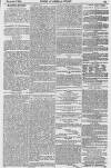 Baner ac Amserau Cymru Wednesday 07 December 1864 Page 15