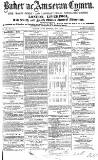 Baner ac Amserau Cymru Wednesday 06 September 1865 Page 1
