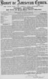 Baner ac Amserau Cymru Saturday 20 January 1866 Page 1