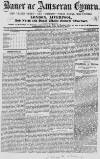 Baner ac Amserau Cymru Saturday 28 April 1866 Page 1