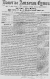 Baner ac Amserau Cymru Saturday 19 May 1866 Page 1