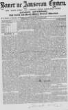 Baner ac Amserau Cymru Saturday 25 August 1866 Page 1