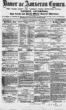 Baner ac Amserau Cymru Wednesday 29 January 1868 Page 1