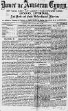 Baner ac Amserau Cymru Saturday 29 May 1869 Page 1