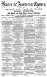 Baner ac Amserau Cymru Wednesday 24 August 1881 Page 1