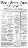 Baner ac Amserau Cymru Wednesday 21 March 1883 Page 1