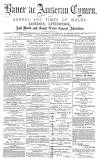 Baner ac Amserau Cymru Wednesday 10 October 1883 Page 1