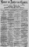 Baner ac Amserau Cymru Wednesday 27 August 1884 Page 1