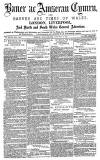 Baner ac Amserau Cymru Wednesday 11 November 1885 Page 1