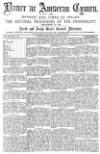 Baner ac Amserau Cymru Saturday 22 January 1887 Page 1