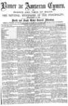 Baner ac Amserau Cymru Saturday 26 February 1887 Page 1
