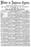 Baner ac Amserau Cymru Saturday 03 September 1887 Page 1