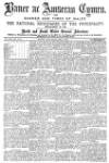 Baner ac Amserau Cymru Saturday 17 September 1887 Page 1