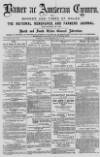 Baner ac Amserau Cymru Wednesday 30 May 1888 Page 1