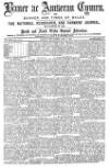 Baner ac Amserau Cymru Saturday 17 August 1889 Page 1