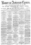Baner ac Amserau Cymru Wednesday 01 July 1891 Page 1