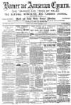 Baner ac Amserau Cymru Saturday 25 July 1891 Page 1