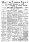 Baner ac Amserau Cymru Wednesday 18 November 1891 Page 1