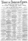 Baner ac Amserau Cymru Wednesday 23 December 1891 Page 1