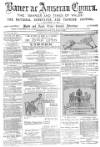 Baner ac Amserau Cymru Saturday 01 October 1892 Page 1
