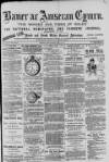 Baner ac Amserau Cymru Saturday 08 September 1894 Page 1