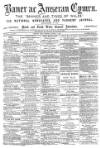 Baner ac Amserau Cymru Wednesday 07 October 1896 Page 1