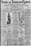 Baner ac Amserau Cymru Saturday 22 April 1899 Page 1