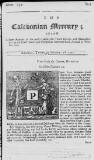 Caledonian Mercury Tue 28 Feb 1721 Page 1